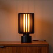 Tafellamp Lambres, zwart, hoogte 27 cm, metaal