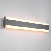 LED buiten wandlamp DAWSON, 60 cm, antraciet IP54 CCT up/down