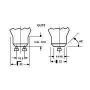 LED lamp SUPERIA RETRO ES50 GU10 4,8 W 930 450 lm 36°