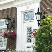 Buitenwandlamp Charles, groen