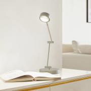 Lindby tafellamp Jyla, 36 cm, mat wit, GX53, flexibel