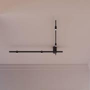 WEVER & DUCRÉ LED plafondlamp Trace Spin 1.0 zwart 927