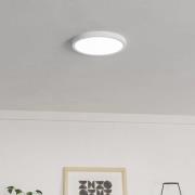 Hanglamp Alderney, drie kappen van natuurgaren