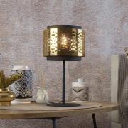 Tafellamp Sandbach in zwart en messing