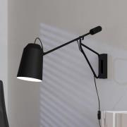 Wandlamp Loreto 1 met lange arm en stekker