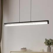 LED hanglamp Cardito Tunable white 100cm zwart