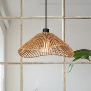 Lavister hanglamp, zwart/naturel, papier
