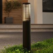 Sokkellamp Salle, hoogte 46,5 cm, zwart, aluminium