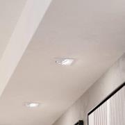 Inbouwspot Saliceto hoekig draaibaar 4.000K wit