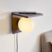 Wandlamp Ciglie met QI-laadfunctie