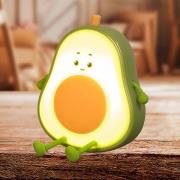 LED tafellamp Bobi, groen, hoogte 13 cm, siliconen