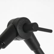 Vloerlamp Prestige Chic zwart/zwart-goud Hoogte 250 cm