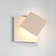 LED wandlamp Mio, beige, breedte 18 cm, metaal
