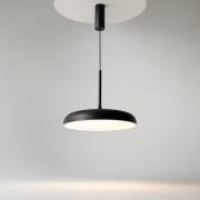 Maytoni LED hanglamp Gerhard, Ø 40 cm, zwart, metaal