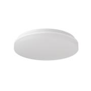 SLC LED plafondlamp OMEGA, wit, Ø 40 cm, fase-cut, IP54