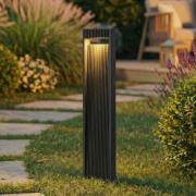Lucande LED tuinpadverlichting Tavion, 80 cm, antraciet, IP65