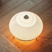 Vibia LED vloerlamp KNIT, 62 x 65 cm, beige, textiel