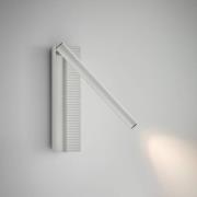 Bover LED wandlamp Arid A/02 wit, aluminium, 2.700 K