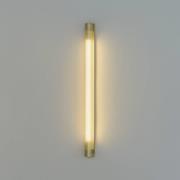 GEJST wandlamp Radent, messingkleurig, hoogte 70 cm, G13 LED