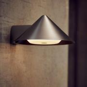 FRANDSEN LED wandlamp Grasp, roestvrij staal, 15 cm