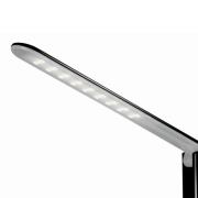 LED bureaulamp Success met klok, zwart