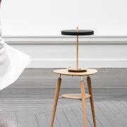 UMAGE LED tafellamp Asteria Table, USB, zwart/messing