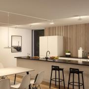 Paulmann URail LED hanglamp Hildor, signaalwit, 3.000K