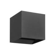 LED buiten wandlamp Calpino 3, antraciet, breedte 10 cm, 2-lamps.