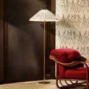 Gubi vloerlamp 9602 Garro Éditions Henry Moore, textiel