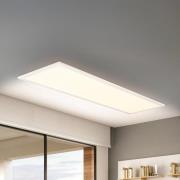 LED paneel Piatto CCT, IP44, 100 x 25 cm, afstandsbediening, wit