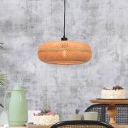 GOOD & MOJO hanglamp Palawan, naturel, Ø 40 cm, bamboe, E27