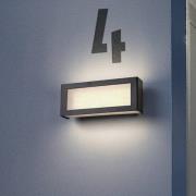 OSRAM LED buiten wandlamp ENDURA STYLE NOVA, donkergrijs, IP54