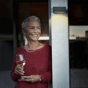 OSRAM Solar-wandlamp ENDURA STYLE DOWN, grijs, sensor, IP65