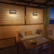 OSRAM wandlamp ENDURA STYLE ROBUST, grijs, sensor IP54 USB