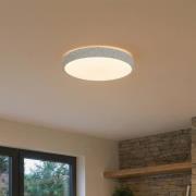 Lindby Smart LED plafondlamp Elmor Ø39cm grijs RGB CCT Tuya