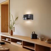 Euluna wandlamp Tornado, antraciet