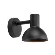 LED buiten wandlamp Nubi, zwart, IP44, dimbaar, staal