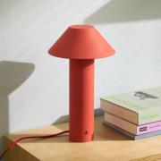 LED tafellamp Tower, rood, hoogte 32 cm, metaal