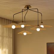 MARKET SET Hanglamp Gatsby, myra, 5-lamps, E27