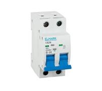 Elmark automaat - 2 polig - 20A - 6kA - karakteristiek B