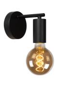 Lucide Leanne - wandverlichting - 14,5 x 10 x 12 cm - zwart