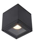 Lucide Aven - Opbouwspot - 9,3 x 9,3 x 9,6 cm - IP65 - zwart