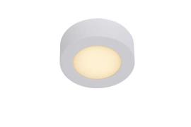 Lucide Brice-Led - plafondverlichting - Ø 11,7 x 3,9 cm - 8W dimbare L...
