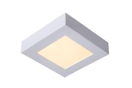 Lucide Brice-Led - plafondverlichting - 16,8 x 16,8 x 3,9 cm - 15W dim...