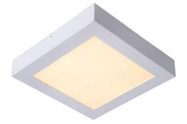 Lucide Brice-Led - plafondverlichting - 22 x 22 x 3,9 cm - 22W dimbare...
