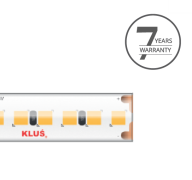 KLUS LED strip - 1cm breed, 500cm lengte - 24Vdc - dimbaar - 9,1W LED ...