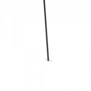 KLUS FI-3 - aluminum staaf - Ø 0,3 x 200 cm - zwart