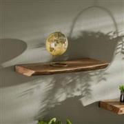 Vico Natural Edge - wandschap - 60 x 20 x 4 cm - acaciahout