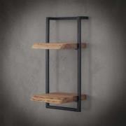 Vico Edge - wandschap - 30 x 25 x 65 cm - acaciahout