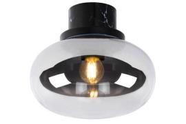Lucide Lorena - plafondverlichting - Ø 23 x 20 cm - IP44 - fumé